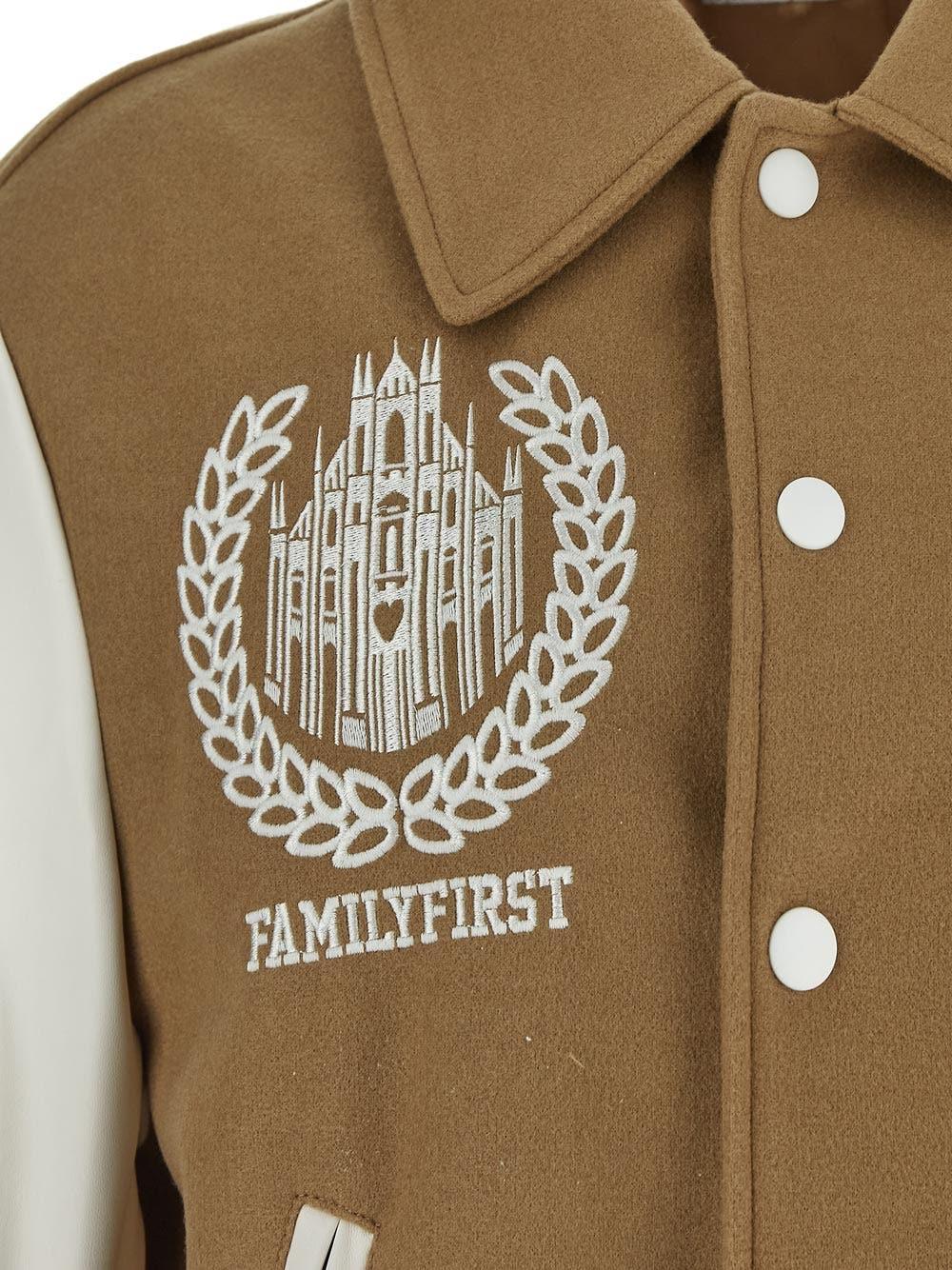 Oluxury Family First Varsity College Jacket Consegna Veloce