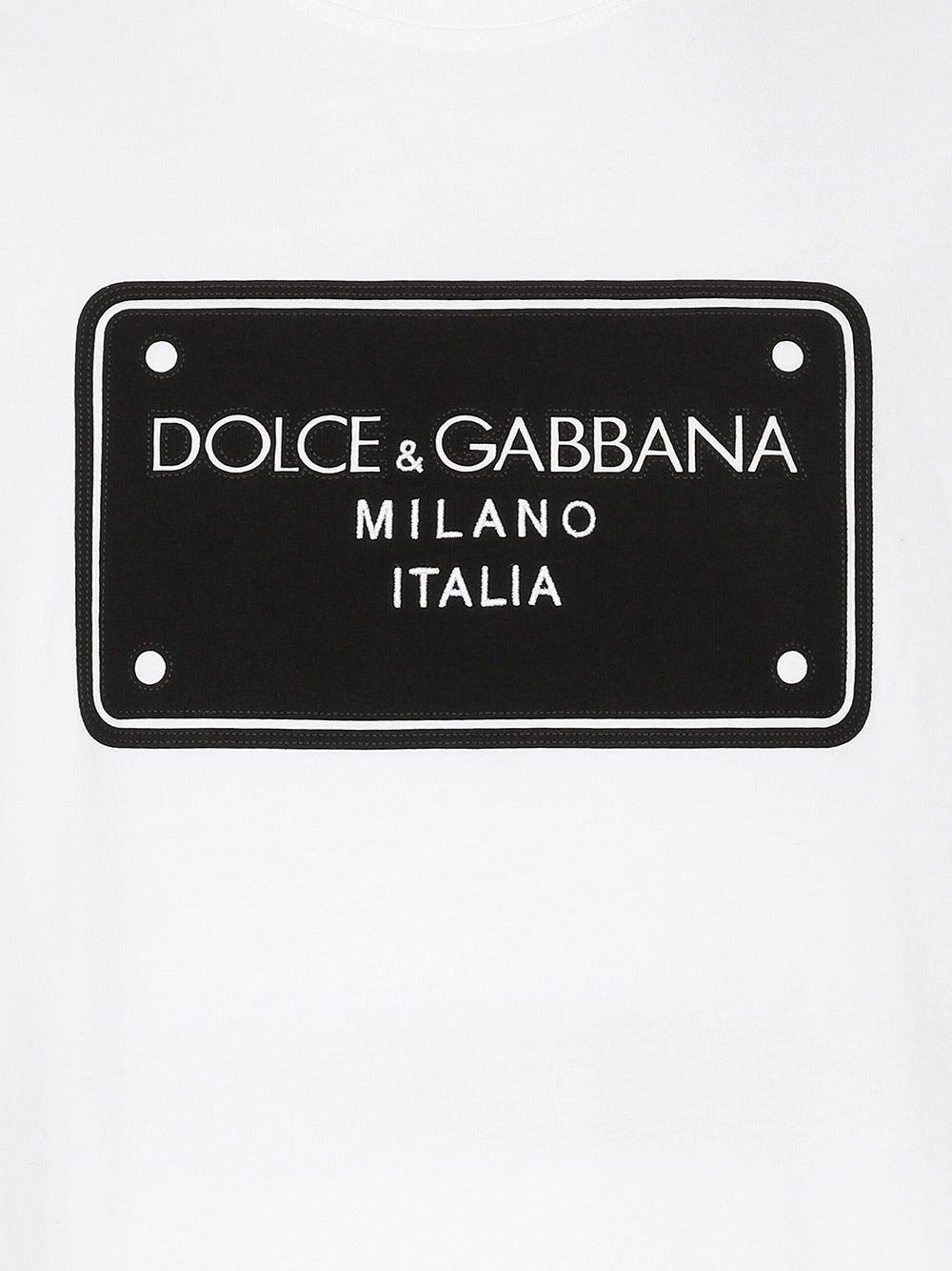 Oluxury Dolce & Gabbana Logo T-shirt Convenienza