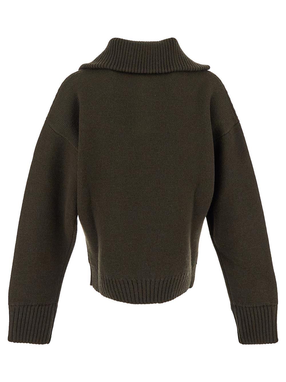 Oluxury Bottega Veneta Knitted Polo Saldi