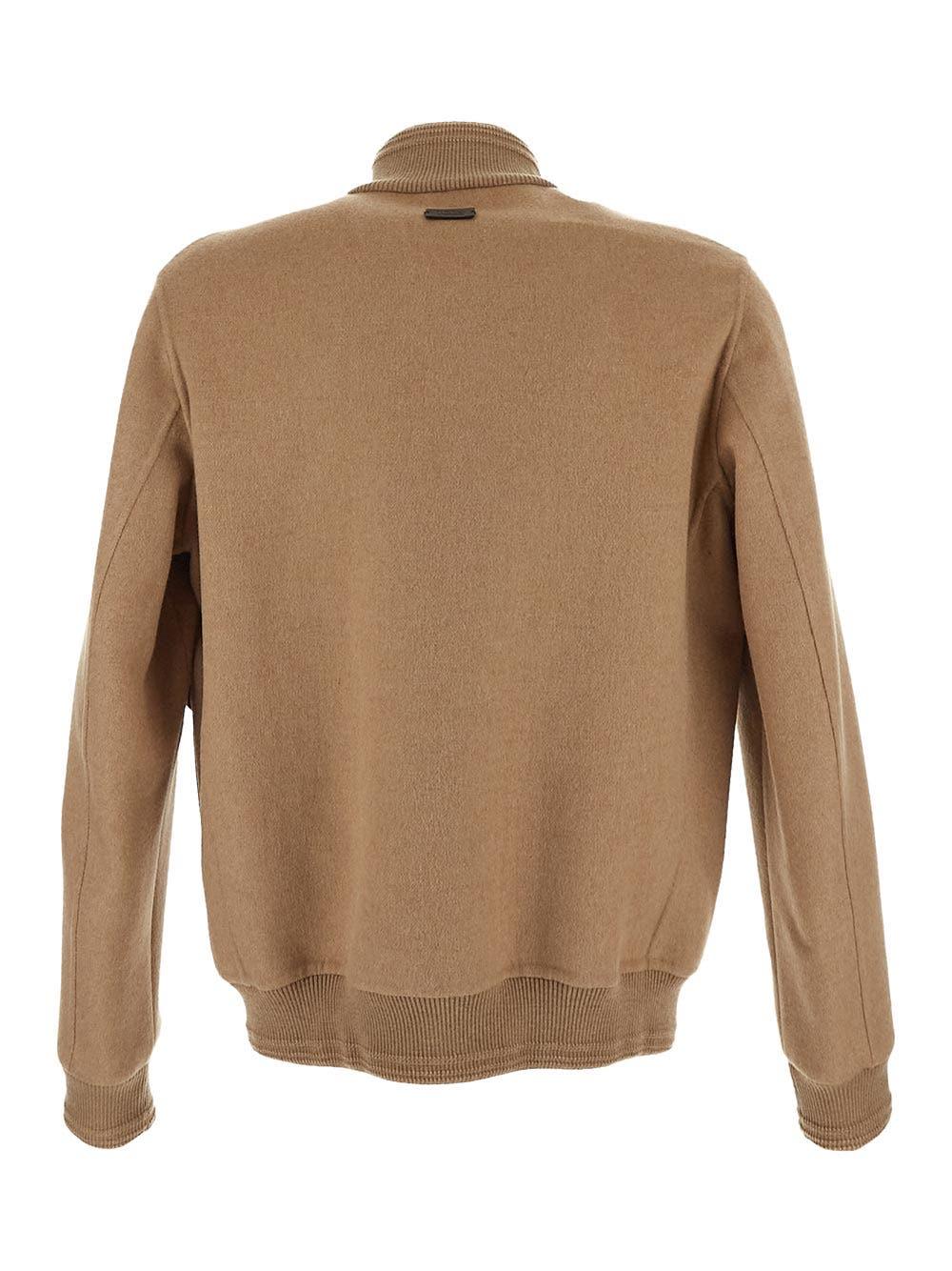 Oluxury Tod's Camel Bomber Grande vendita