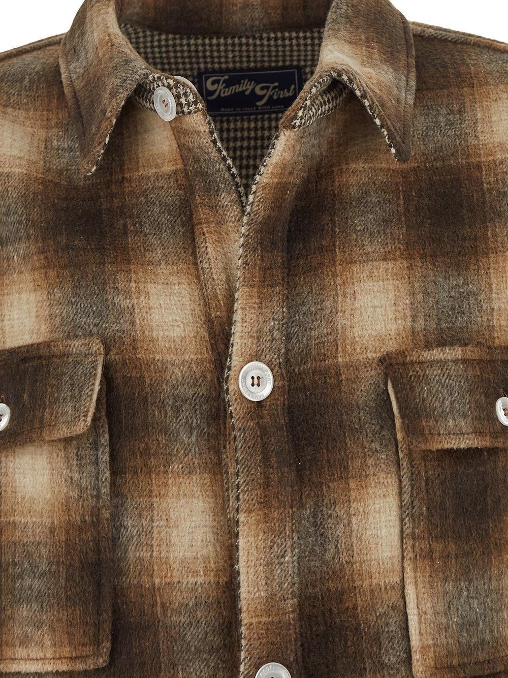 Oluxury Family First Overshirt Doubleface jacket Shopping online