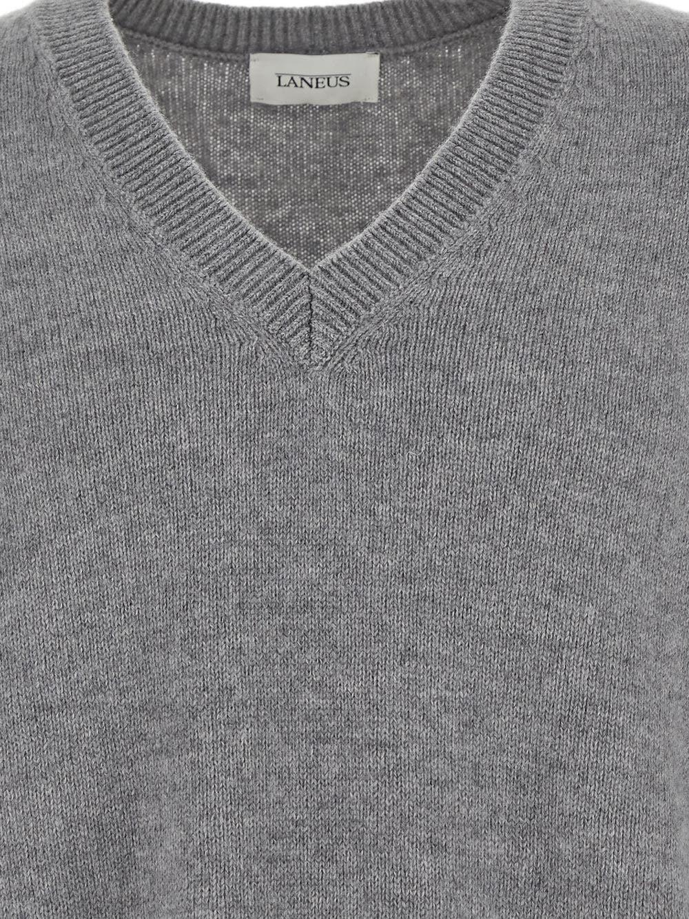 Oluxury Laneus V-Neck Knit Black Friday