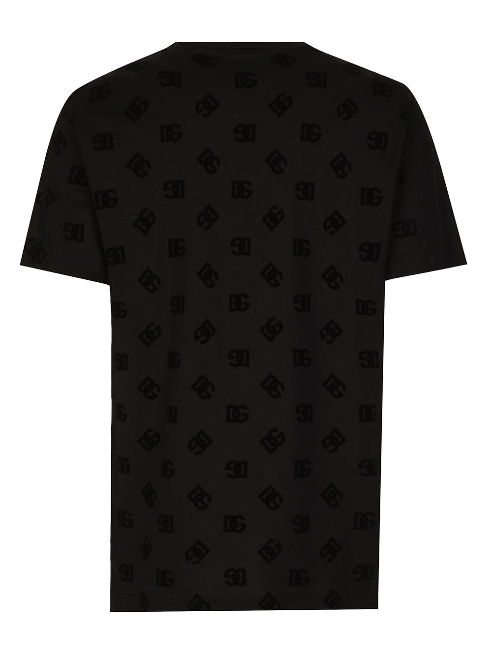 Oluxury Dolce & Gabbana T-shirt all-over flocked Offerta per la Festa della Mamma