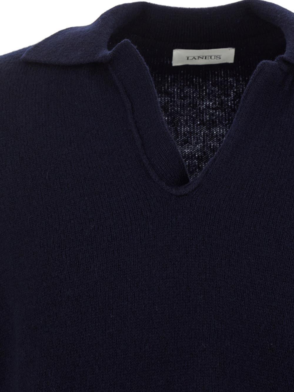 Oluxury Laneus Knitted Polo Vendita calda