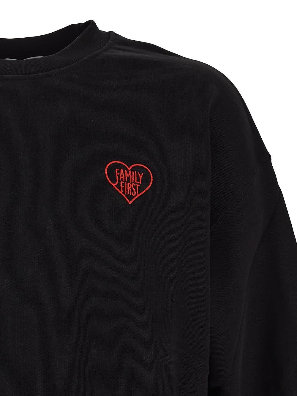 Oluxury Family First Heart Sweatshirt Only for today