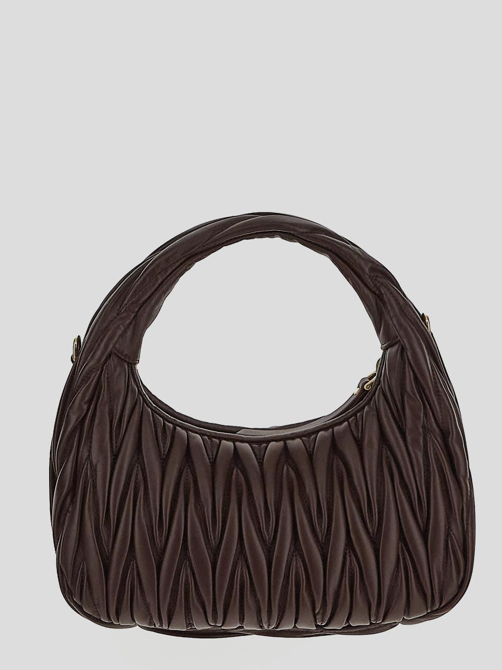 Oluxury Miu Miu Wander Hobo Bag Pezzi Unici