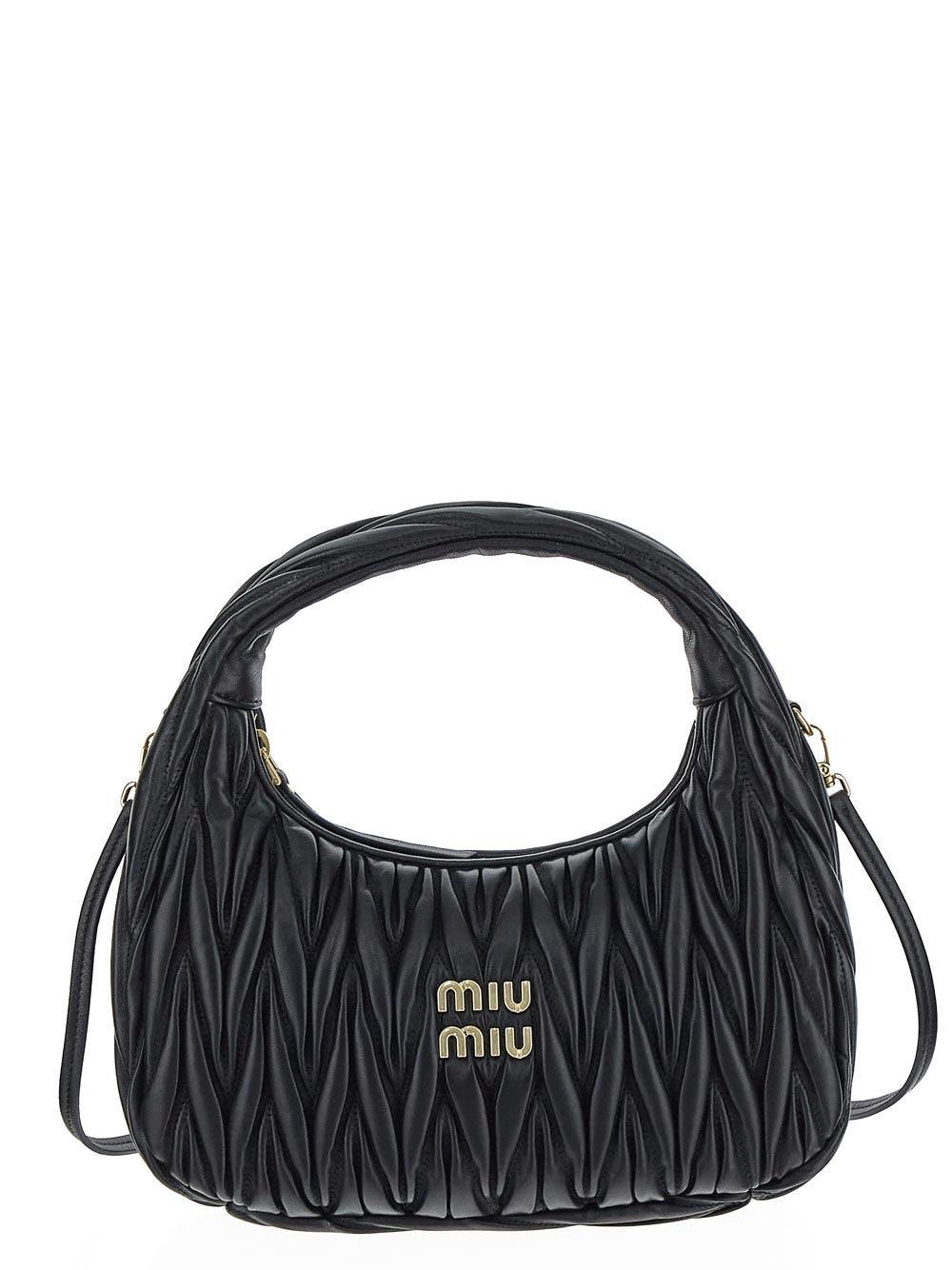 Oluxury Miu Miu Miu Wander Hobo Bag Affare Del Giorno