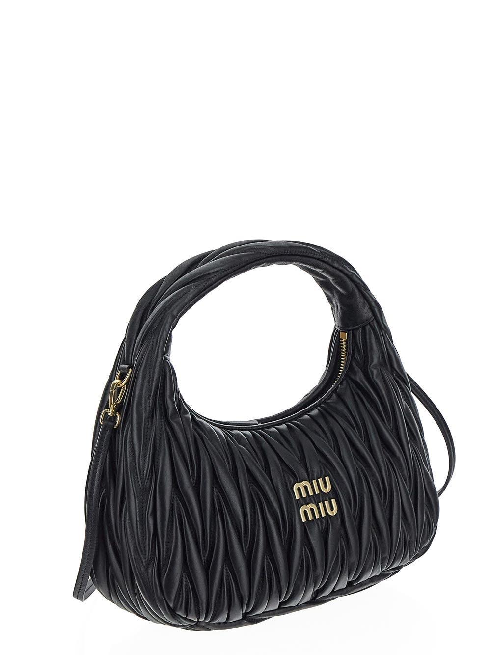 Oluxury Miu Miu Miu Wander Hobo Bag Affare Del Giorno
