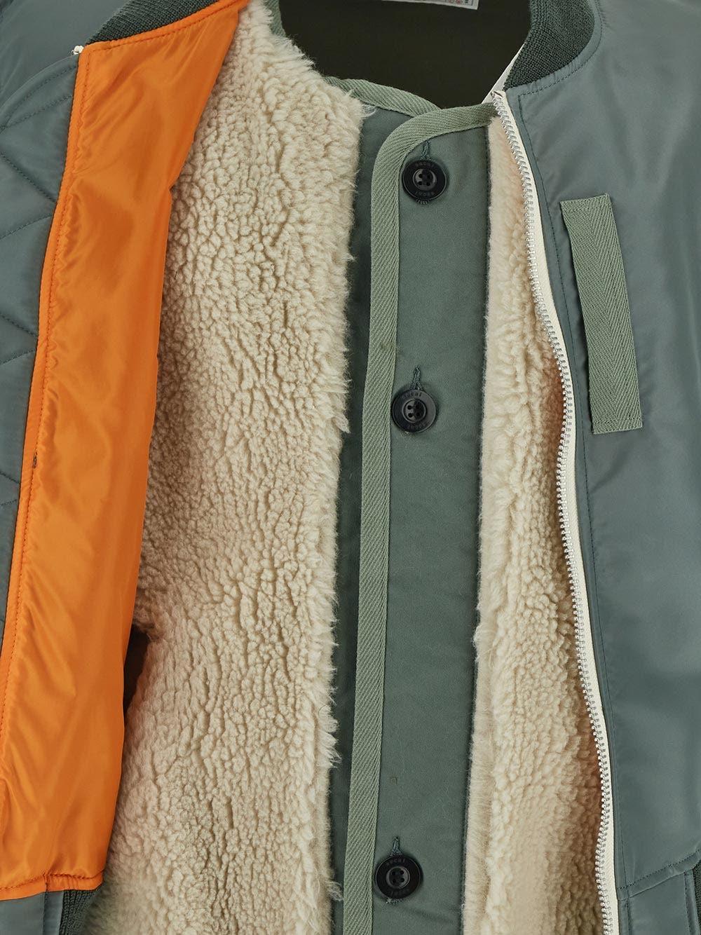 Oluxury Sacai Bomber Jacket In Vendita