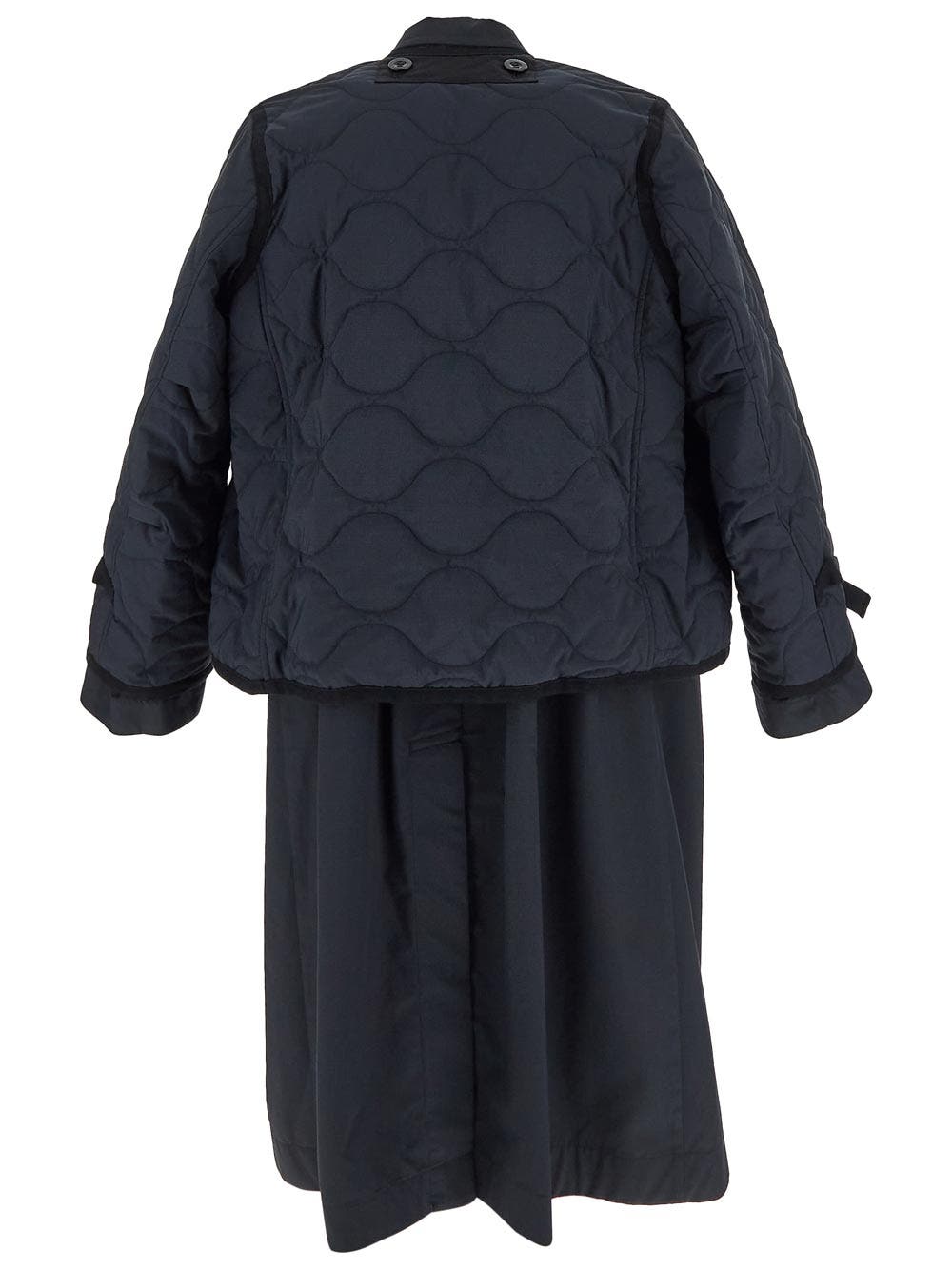 Oluxury Sacai Trench Coat Vendita Economica