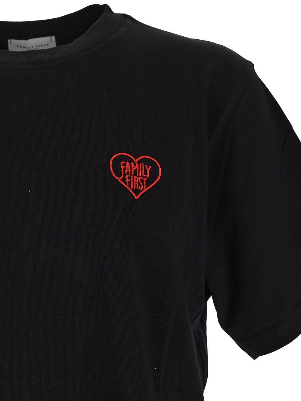 Oluxury Family First Heart T-Shirt Vendite Flash