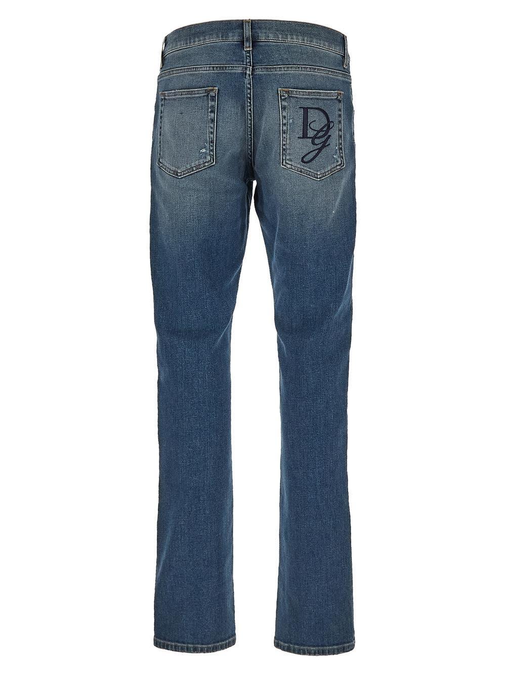 Oluxury Dolce & Gabbana Jeans slim Lightning offer