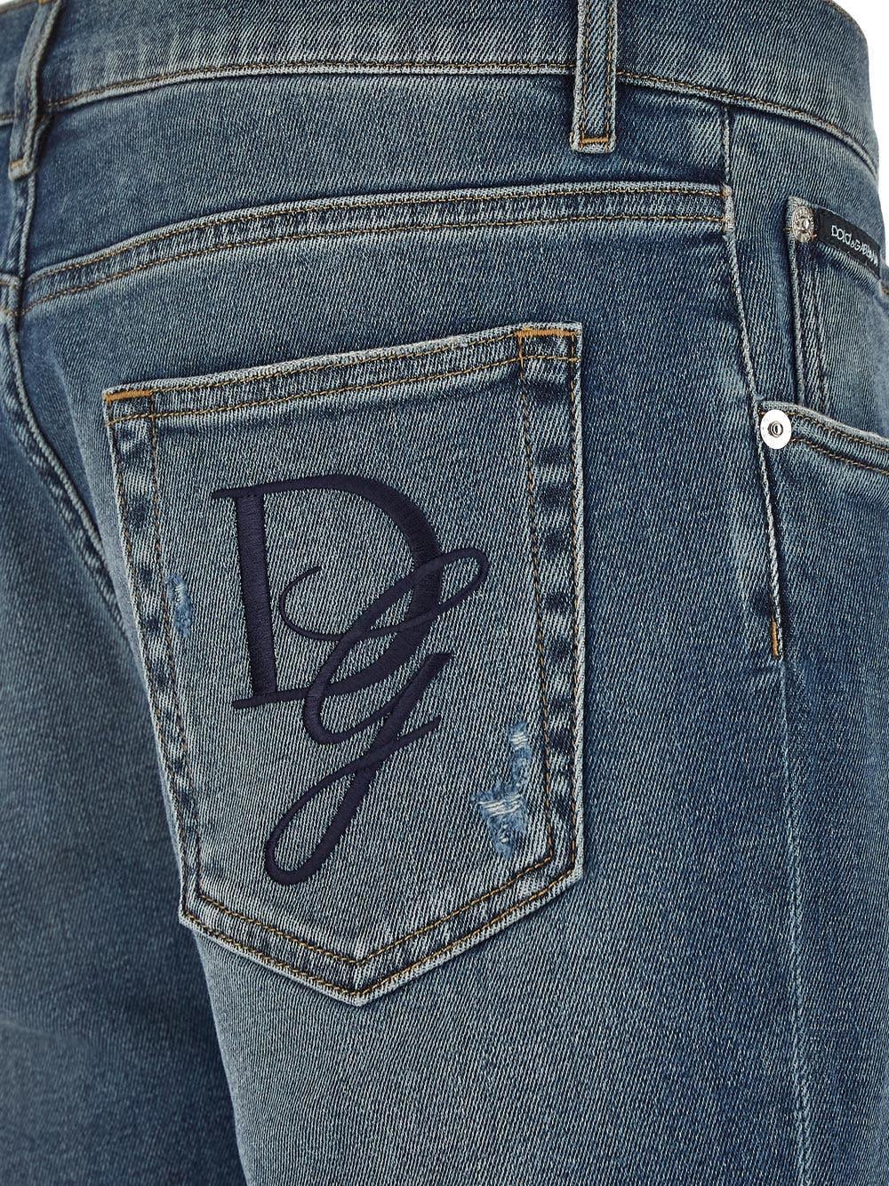 Oluxury Dolce & Gabbana Jeans slim Lightning offer