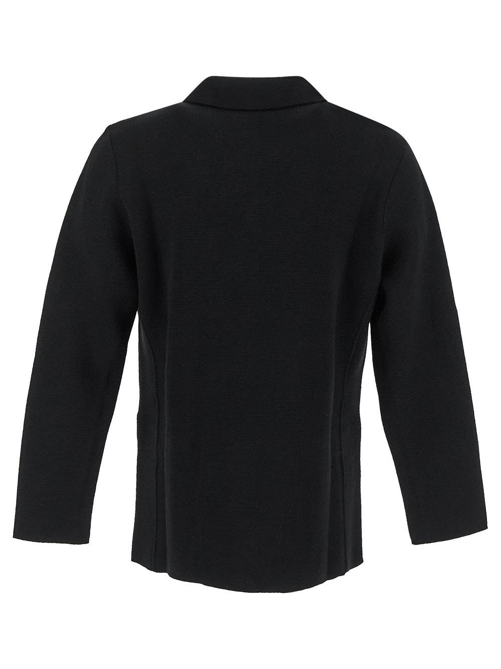 Oluxury Lardini Double-Breasted Knit Jacket Nuovi prodotti