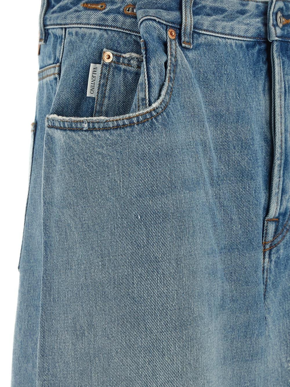 Oluxury Valentino Loose Jeans Comprane uno, ottenene uno gratis