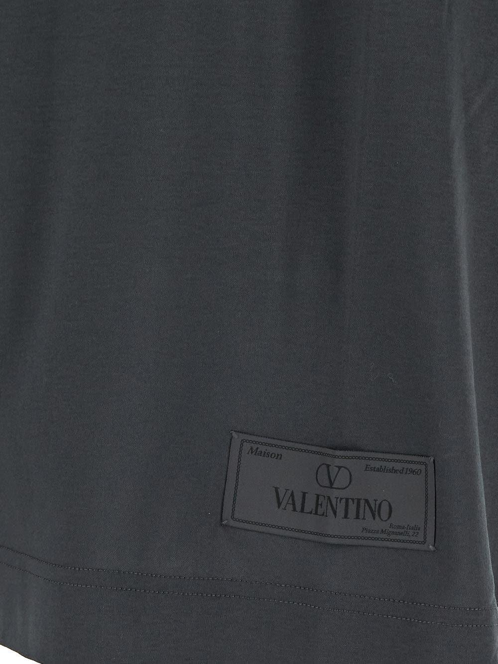 Oluxury Valentino Logo T-Shirt Offerte giornaliere