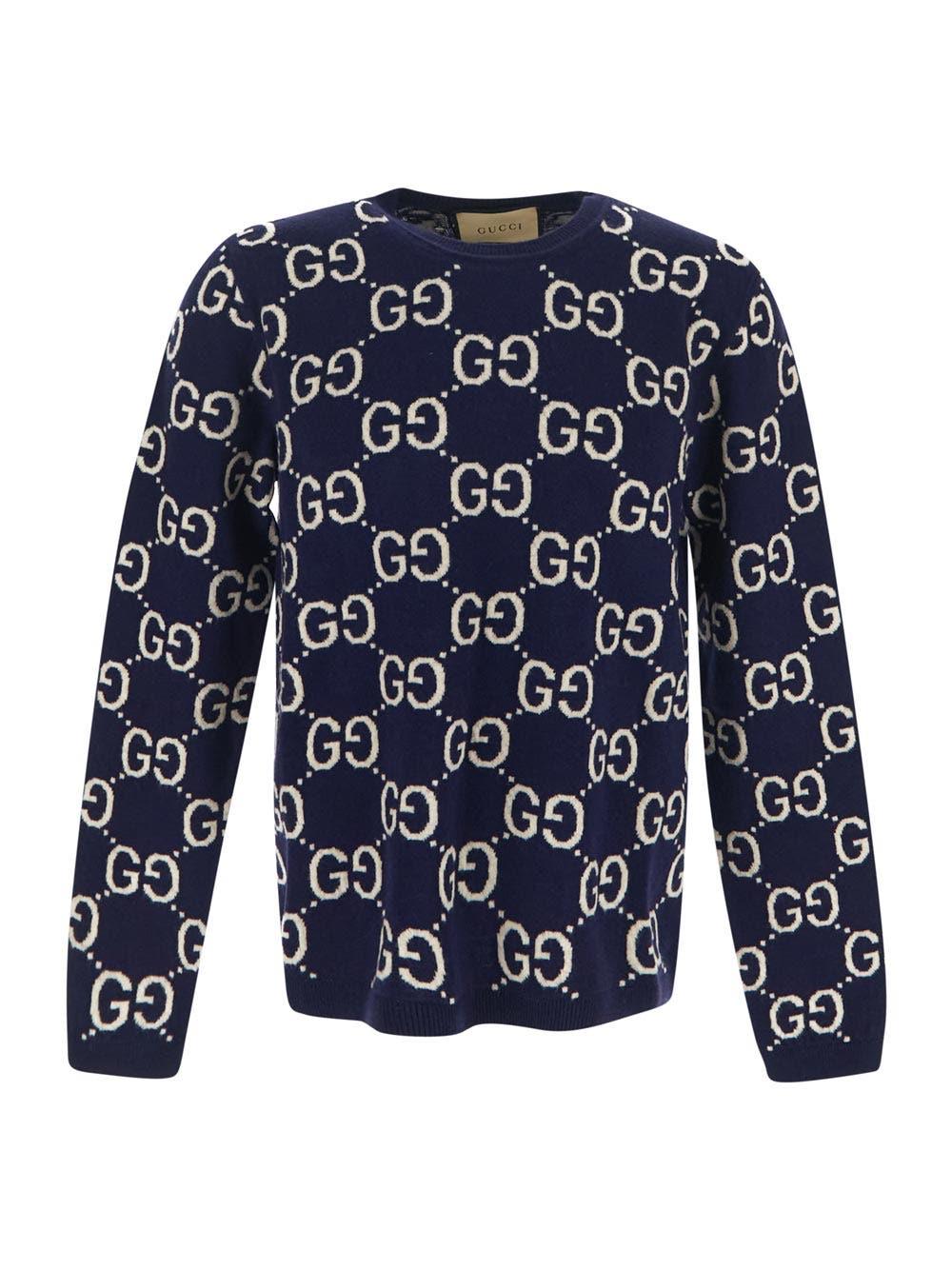 Oluxury Gucci All-Over Logo Sweater Ultimi tre giorni