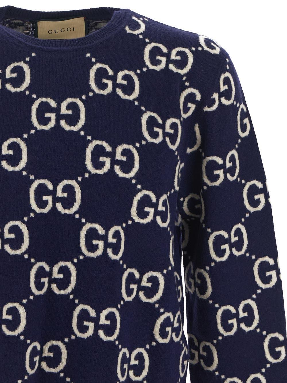 Oluxury Gucci All-Over Logo Sweater Ultimi tre giorni