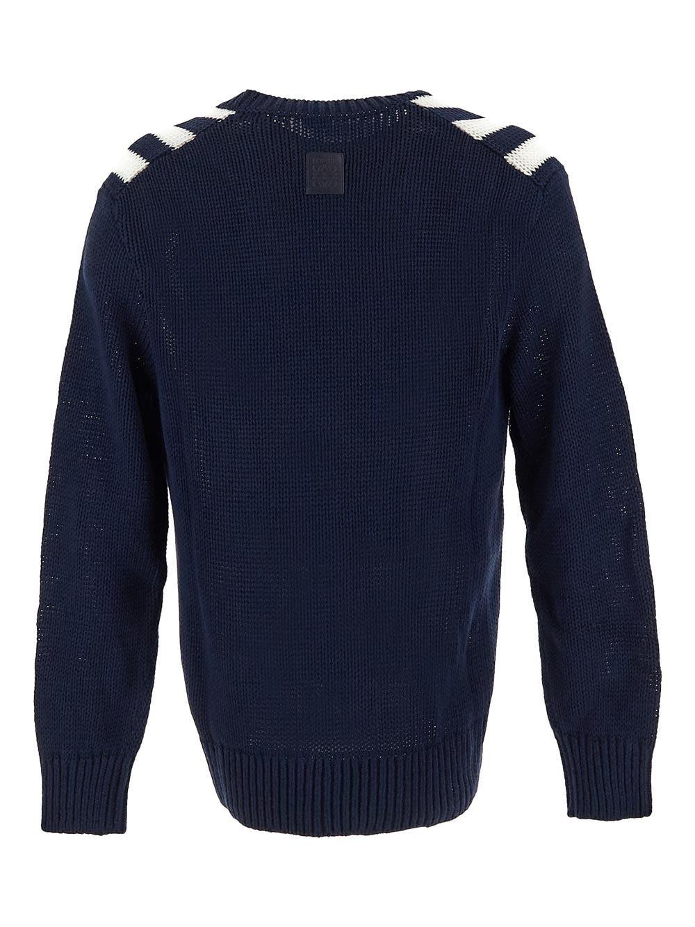Oluxury Loewe Striped Cardigan Latest stili