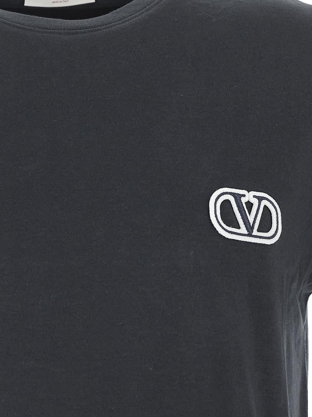 Oluxury Valentino Logo T-Shirt Ultimi due giorni