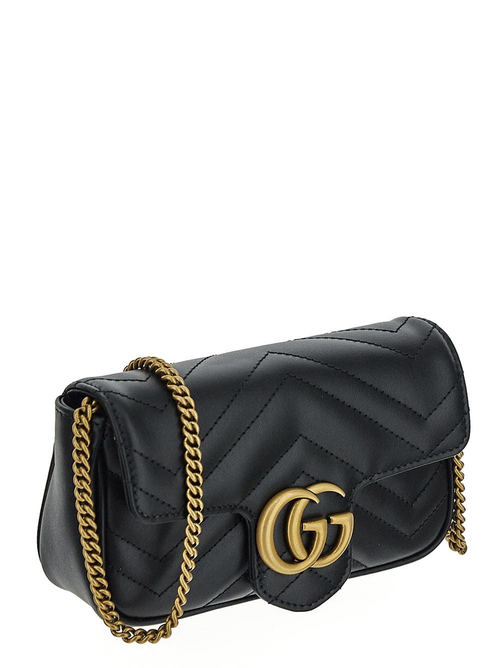 Oluxury Gucci GG Marmont Matelassè Leather Super Mini Bag Only for today
