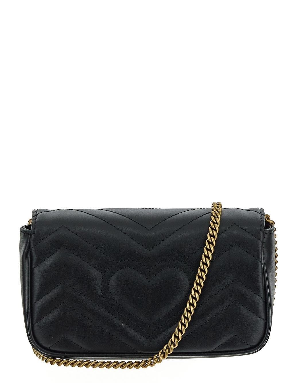 Oluxury Gucci GG Marmont Matelassè Leather Super Mini Bag Only for today