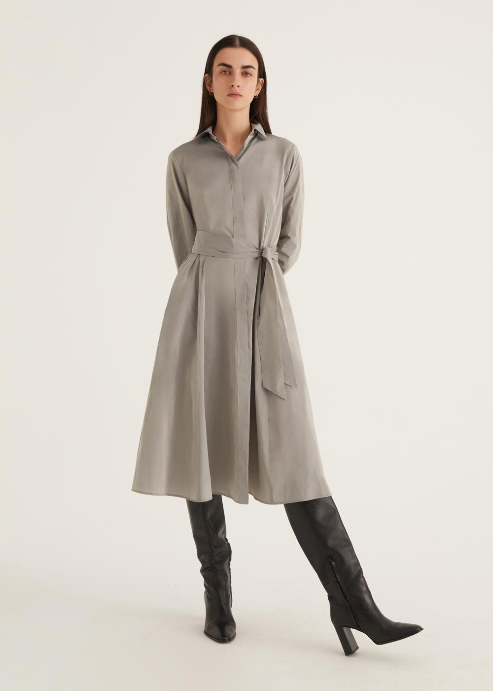 Rosso35 Abito camicia accostato con cintura Hotsell