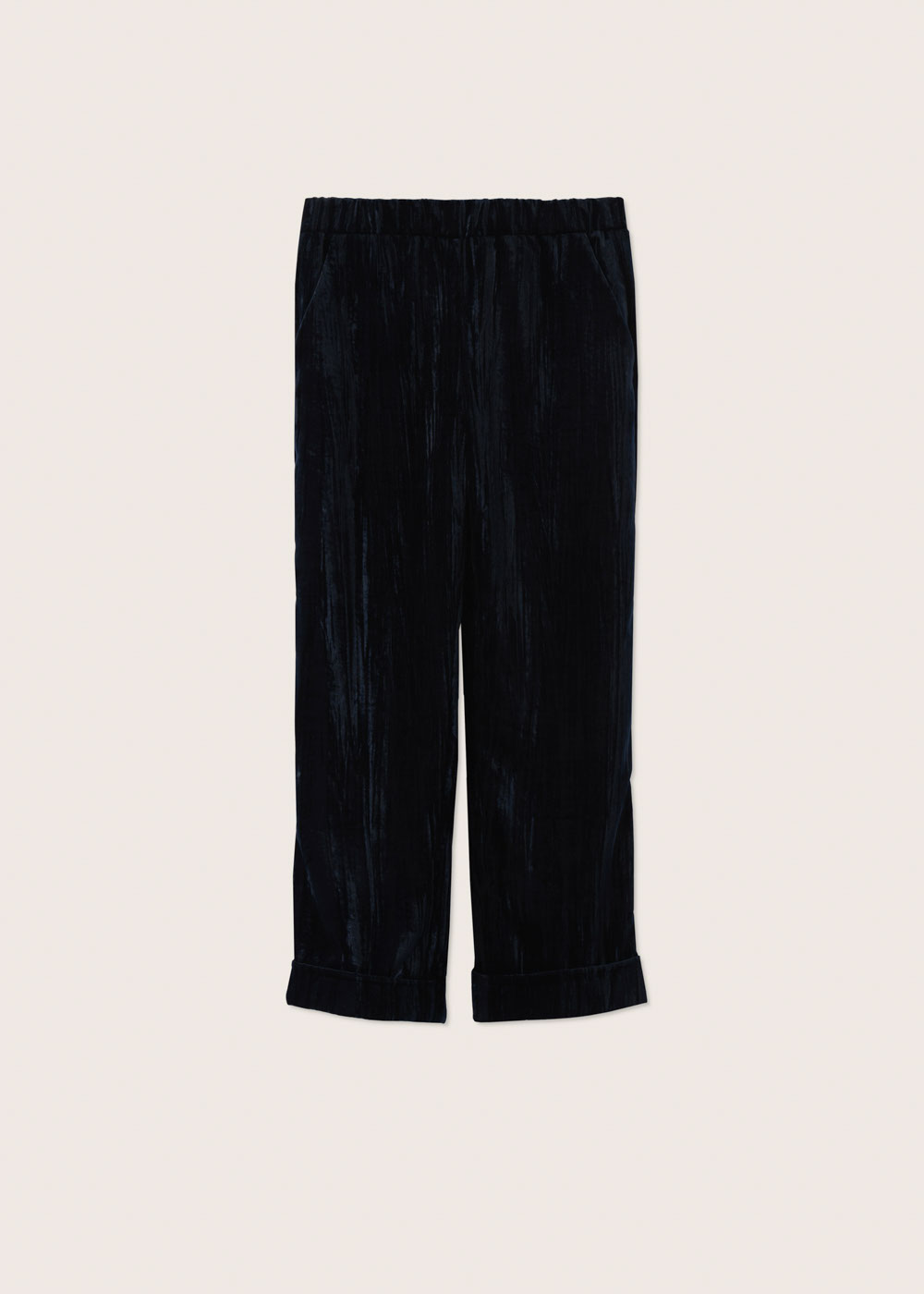 Rosso35 Pantalone con risvolto ed elastico in vita Offerte