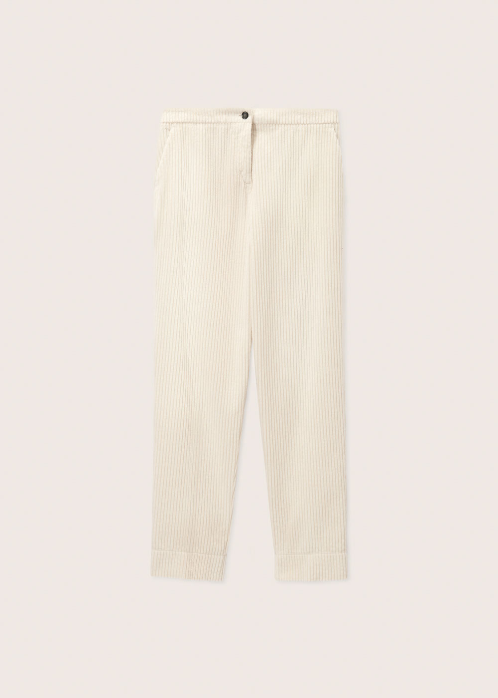 Rosso35 Pantalone dritto con elastico dietro in vita Vendita Economica