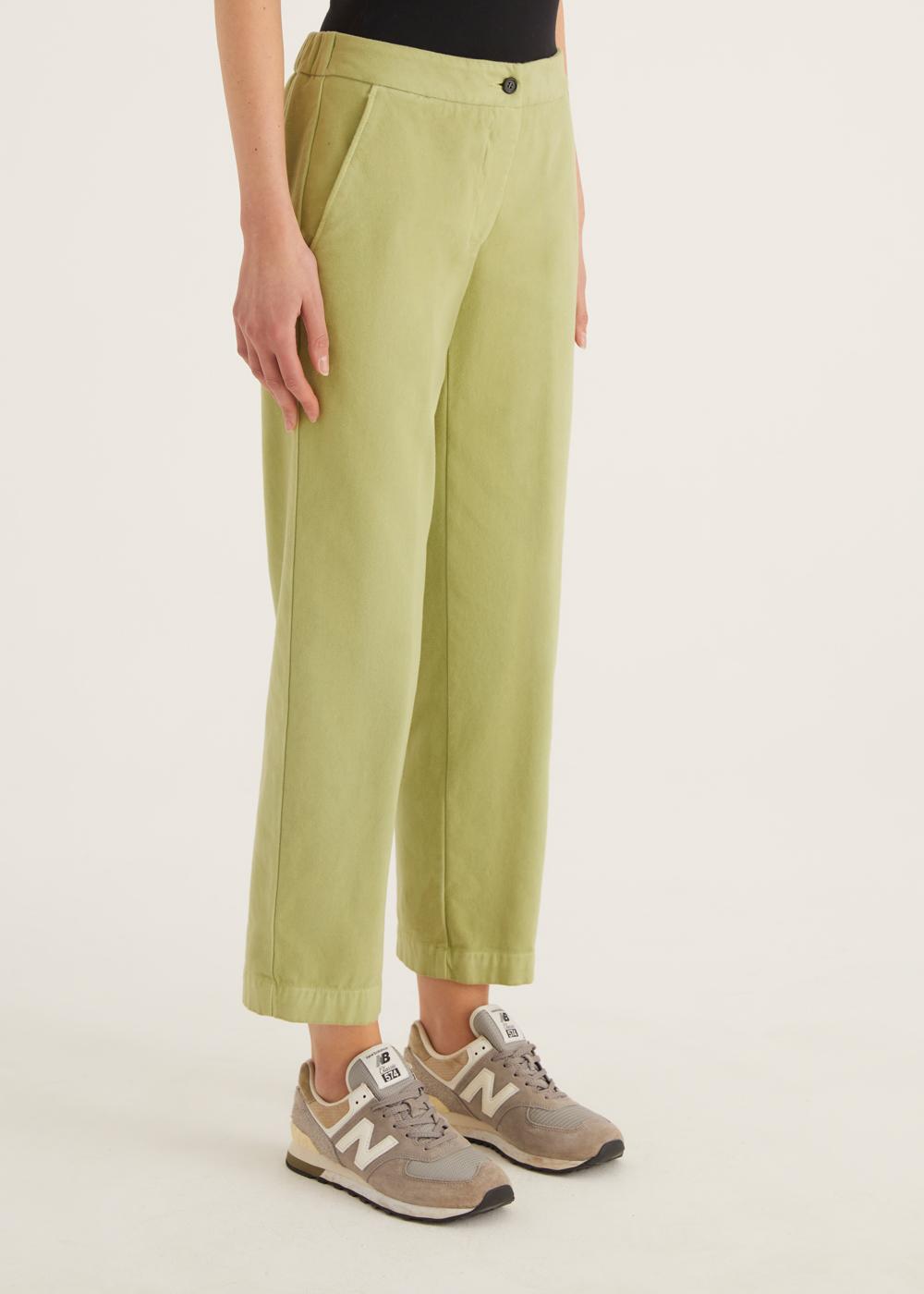 Rosso35 Pantalone dritto con elastico dietro in vita I Più Venduti