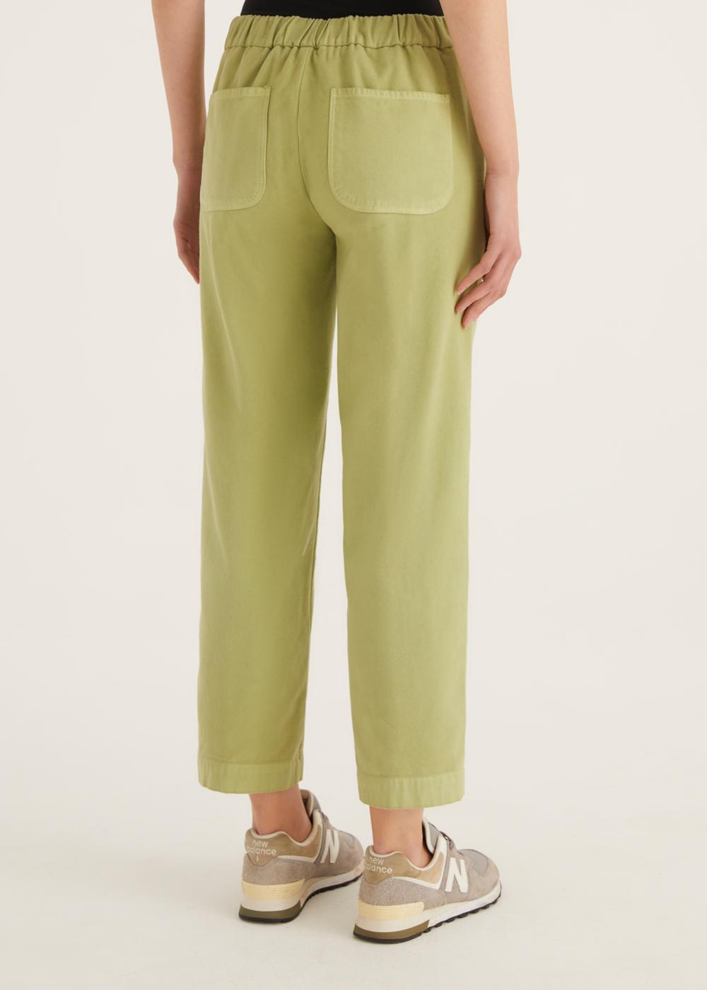 Rosso35 Pantalone dritto con elastico dietro in vita I Più Venduti