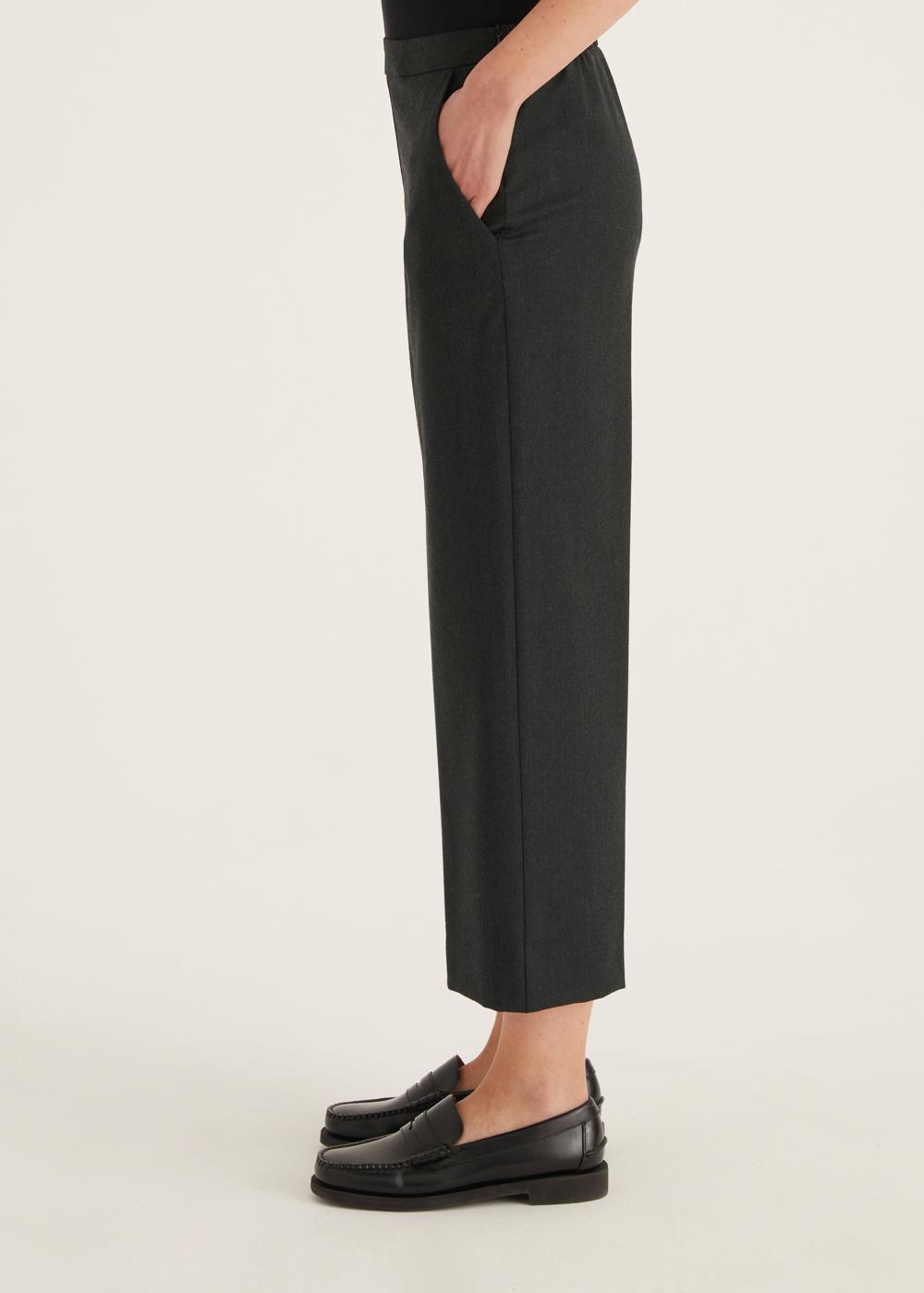 Rosso35 Pantalone dritto con elastico dietro in vita Vendite Flash