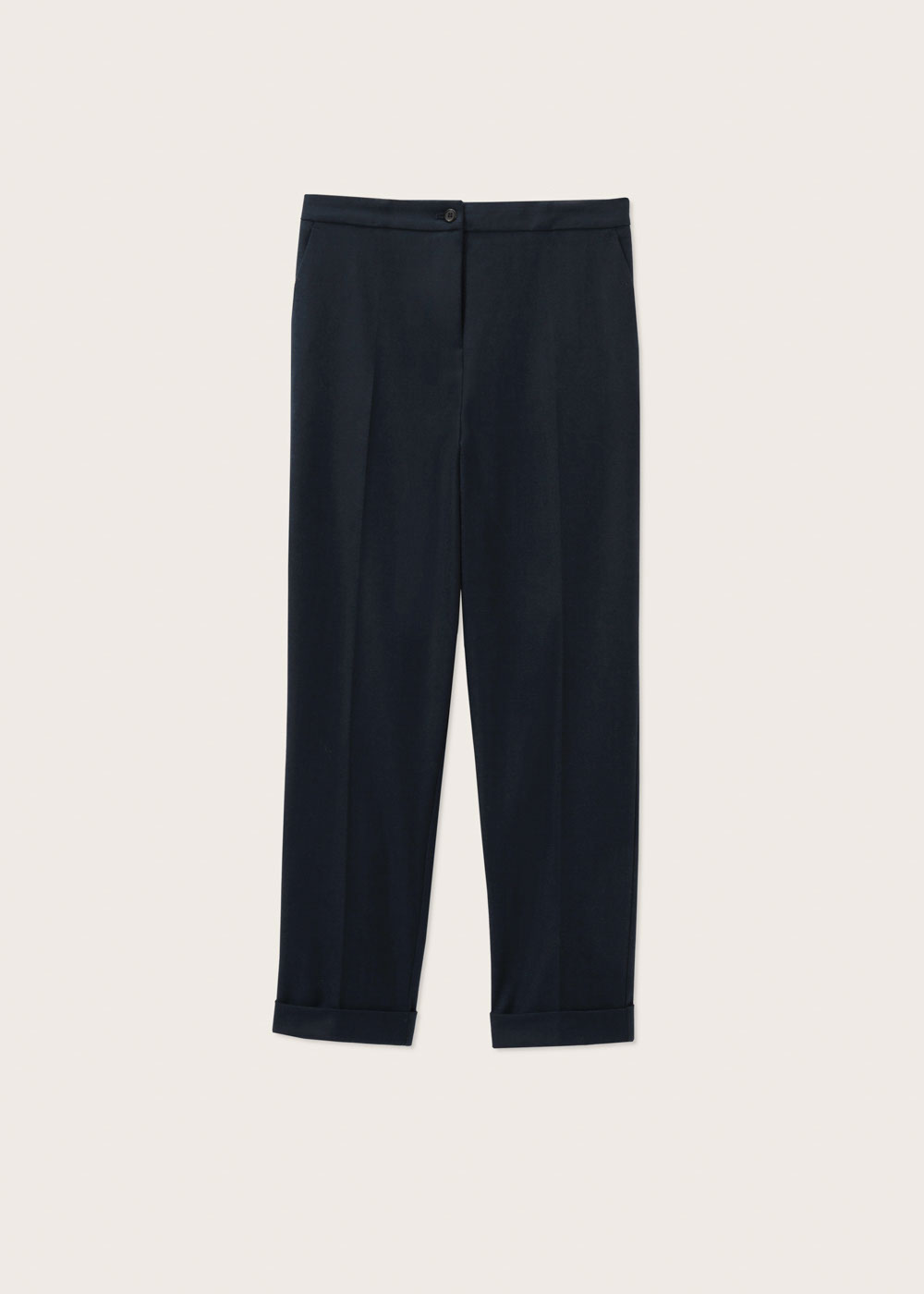 Rosso35 Pantalone dritto con elastico dietro in vita Negozio