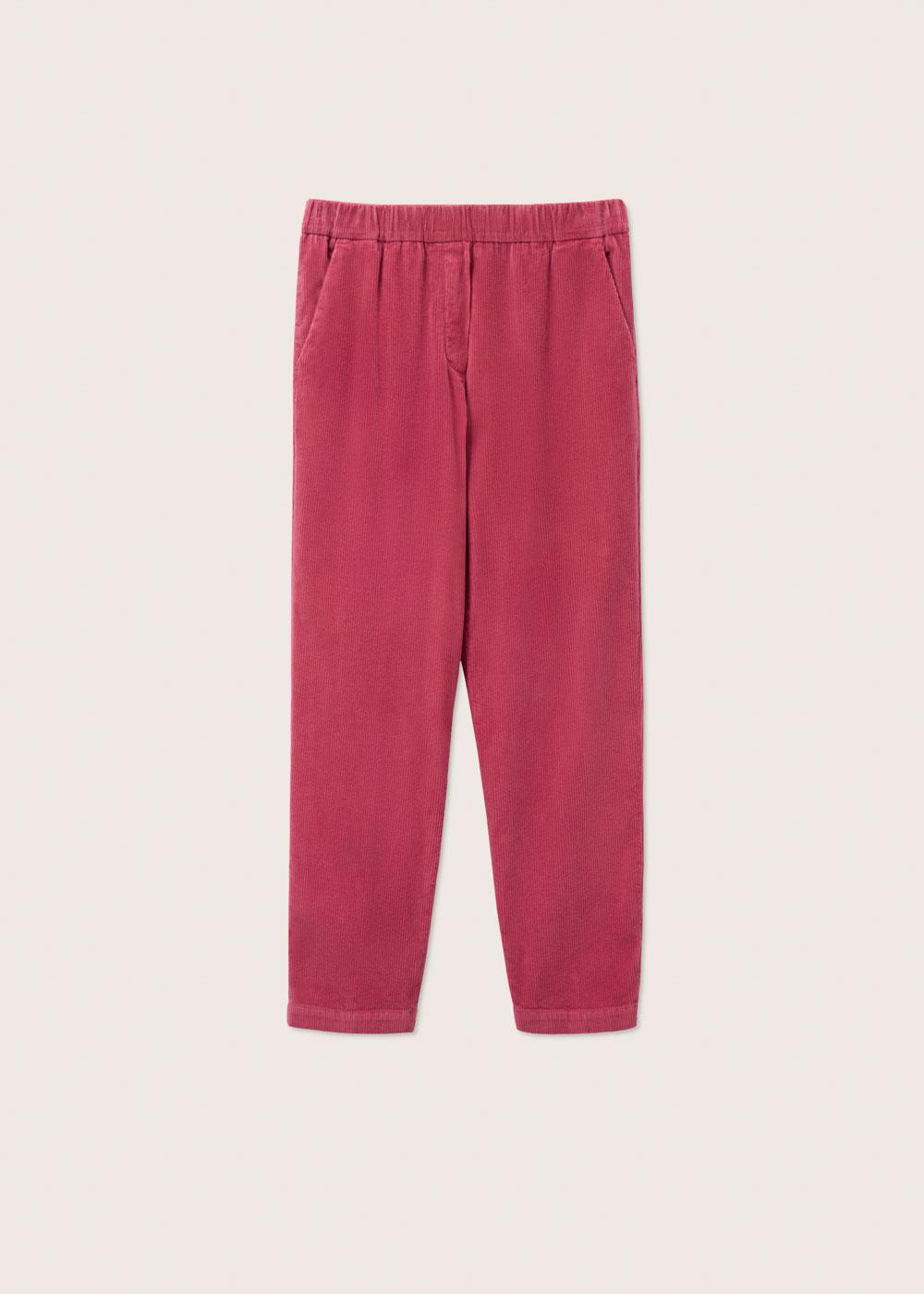 Rosso35 Pantalone dritto con elastico in vita In Saldo