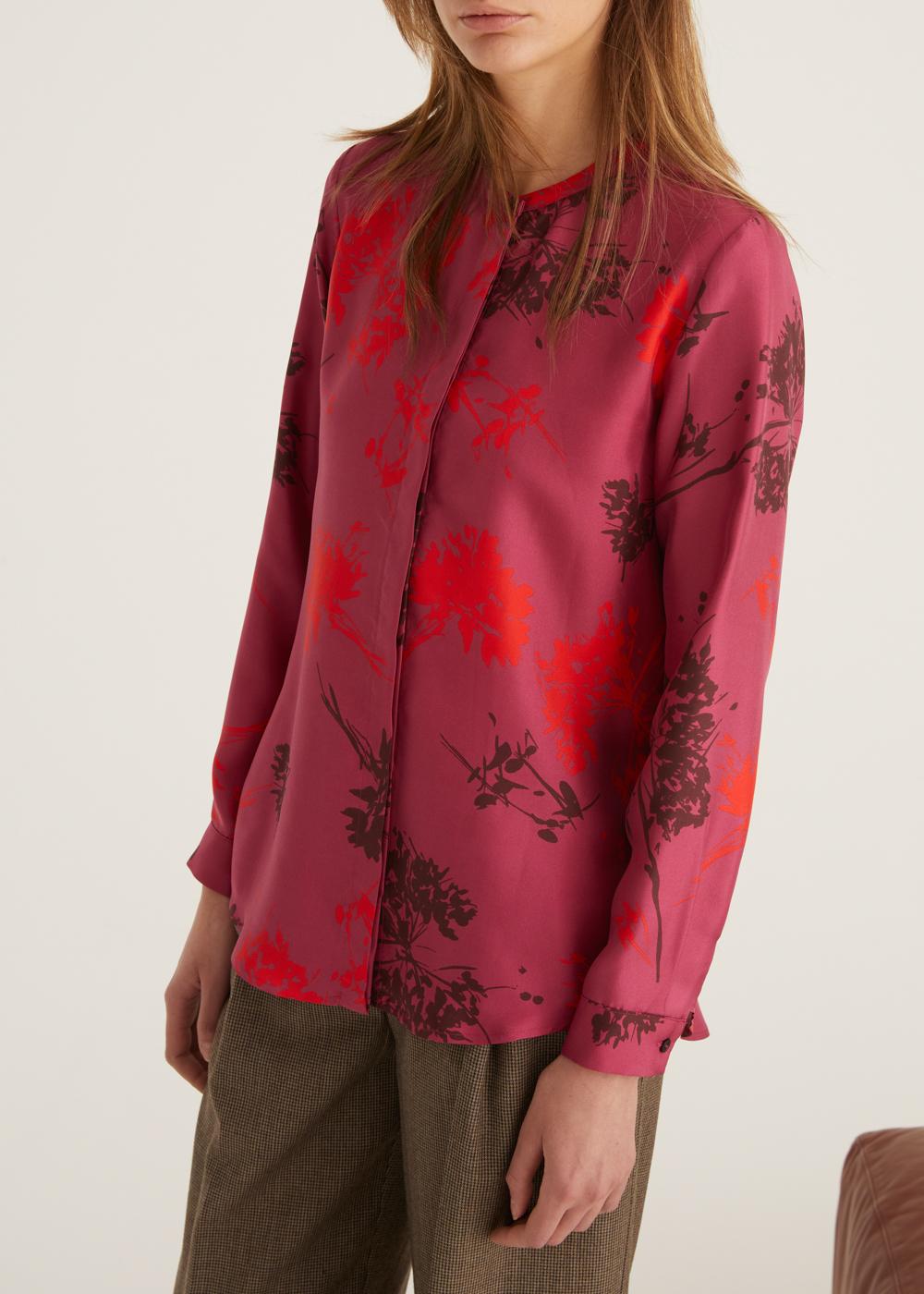 Rosso35 Camicia girocollo Consegna Veloce