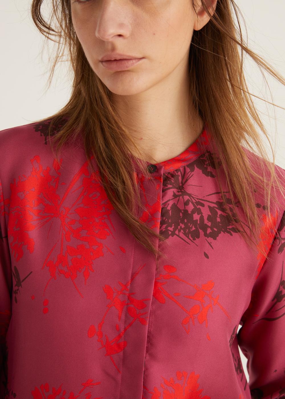 Rosso35 Camicia girocollo Consegna Veloce