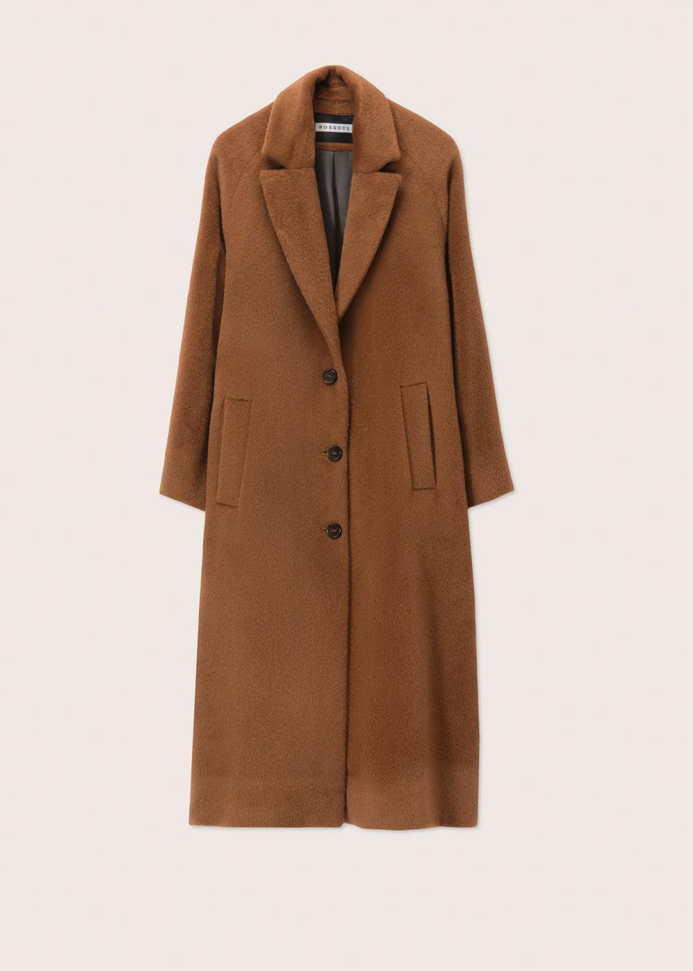 Rosso35 Cappotto lungo monopetto Nuovo