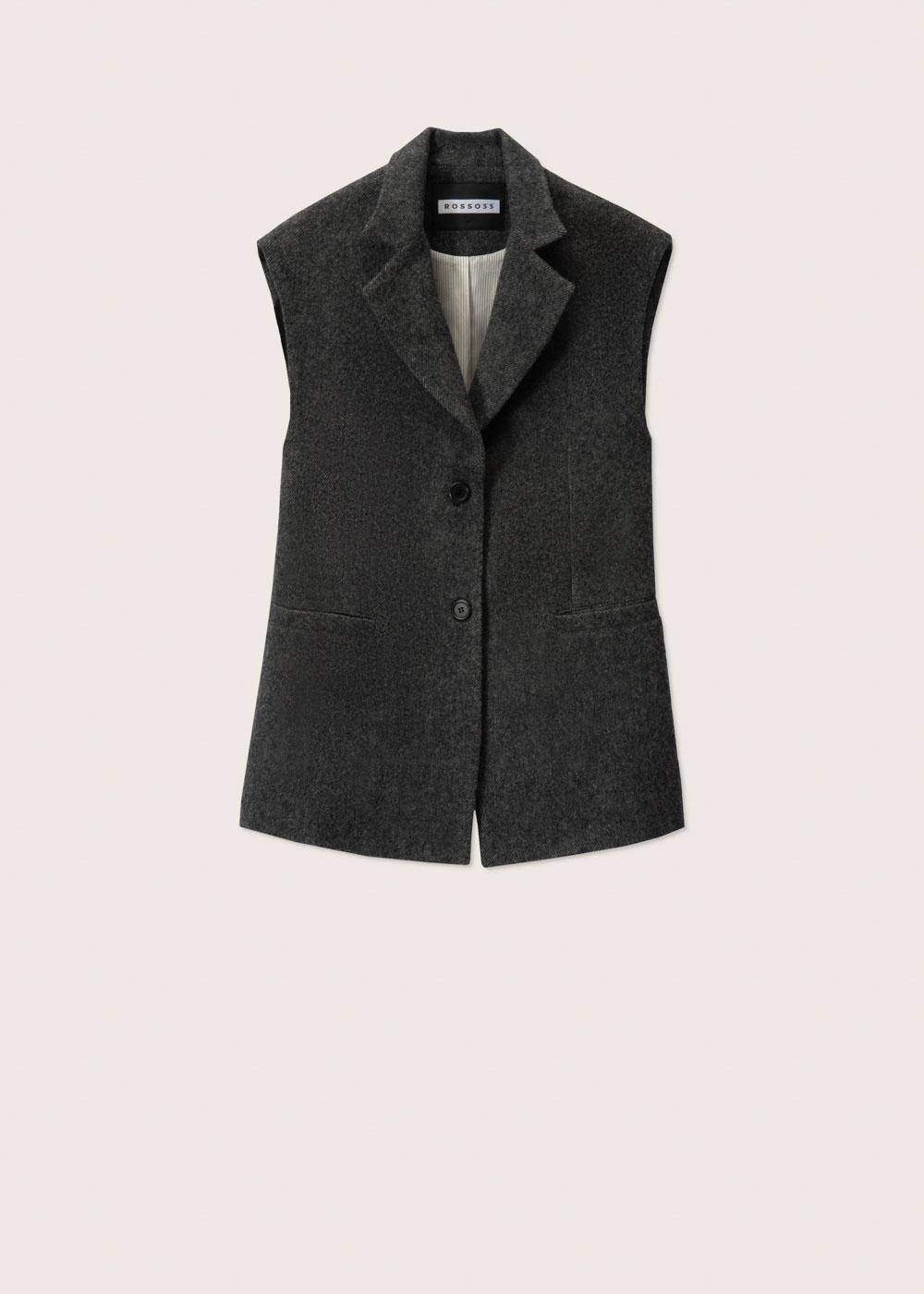 Rosso35 Gilet oversize Economico
