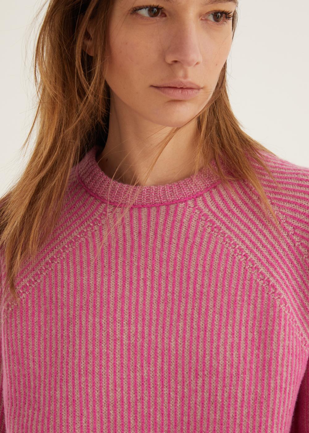 Rosso35 Maglia girocollo integrale Qualità Garantita