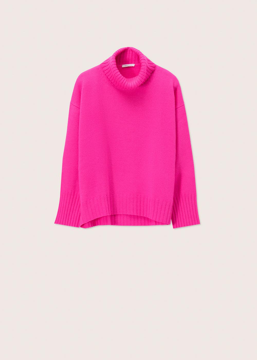 Rosso35 Maglia oversize collo alto Sconto