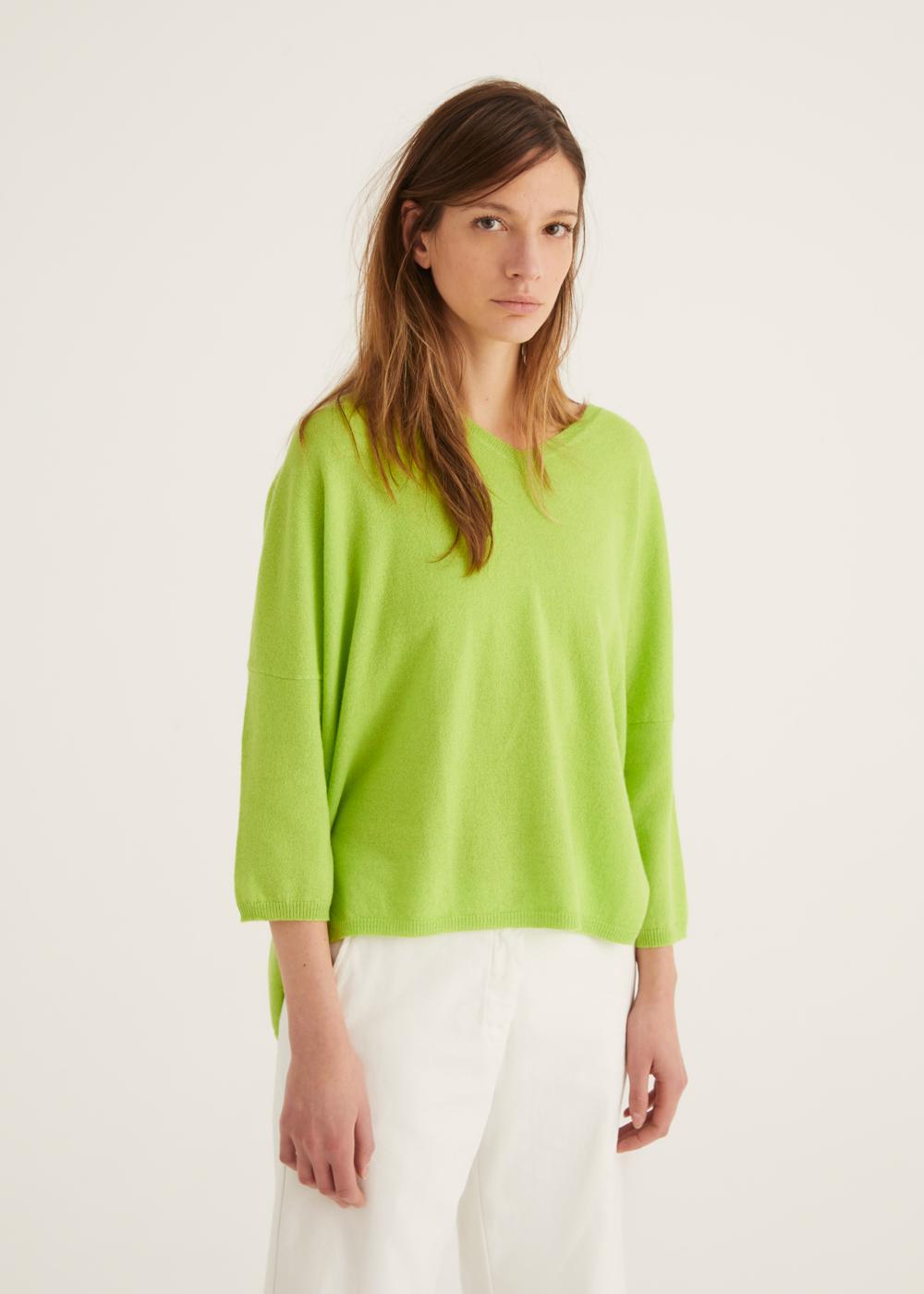 Rosso35 Maglia oversizescollo V Economico