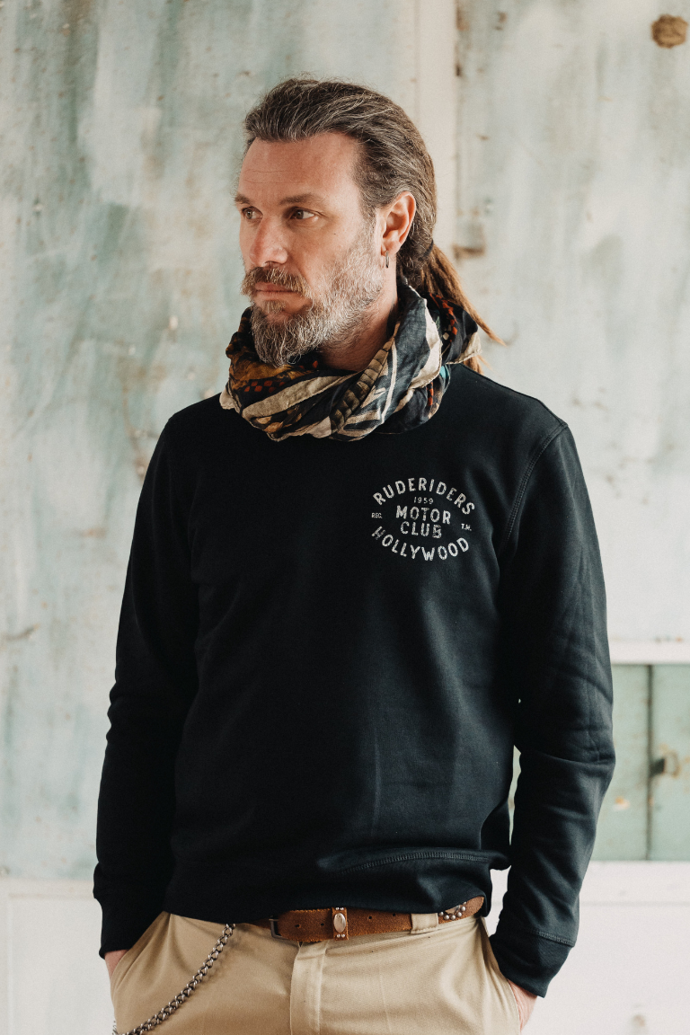 Rude Riders Felpa Unisex Motor Club Vendita Economica