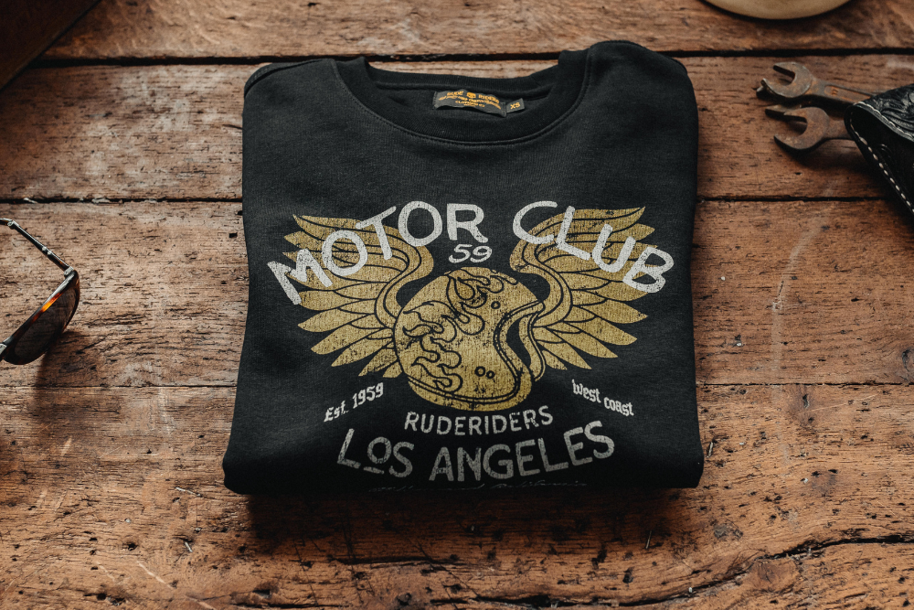 Rude Riders Felpa Donna Motor Brigade I Più Venduti