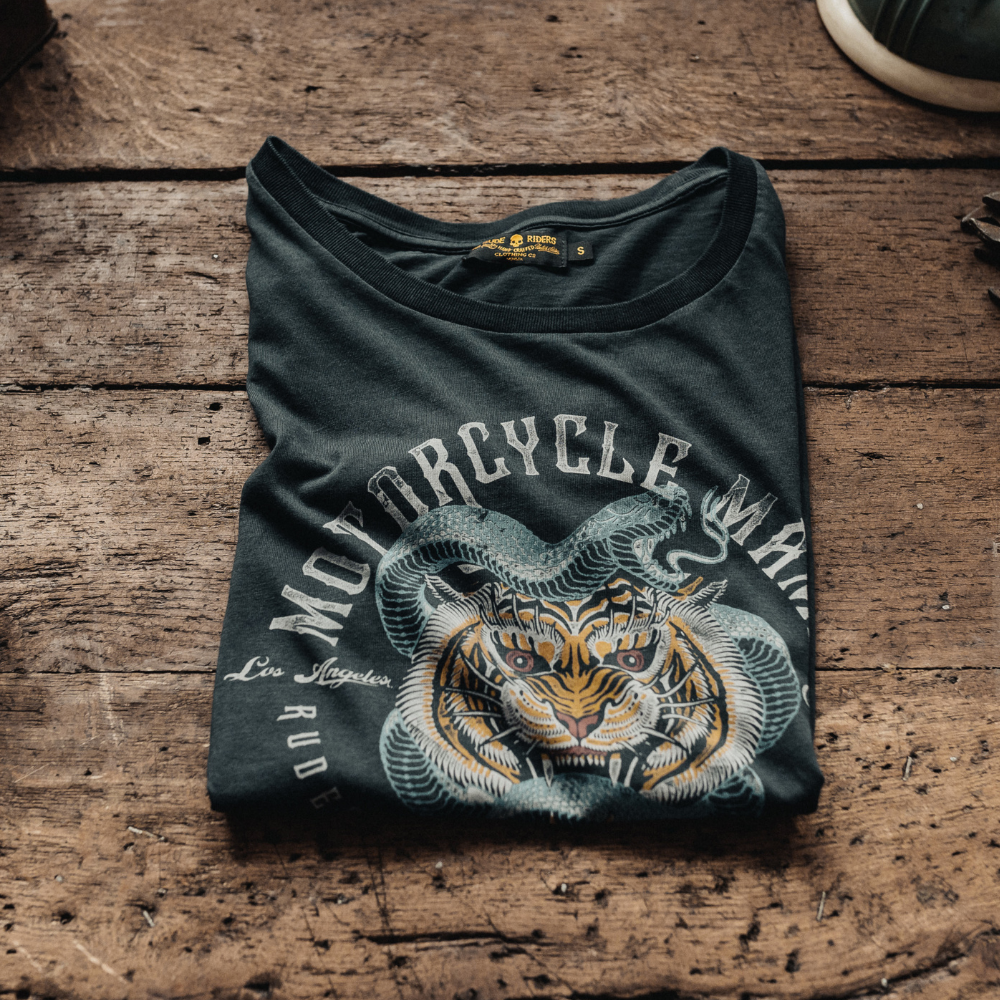 Rude Riders T-Shirt Donna Motormama Nuova