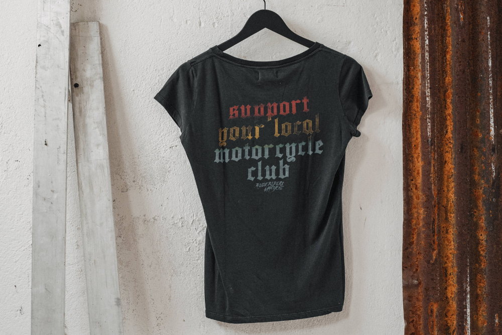 Rude Riders T-Shirt Donna Support Moda