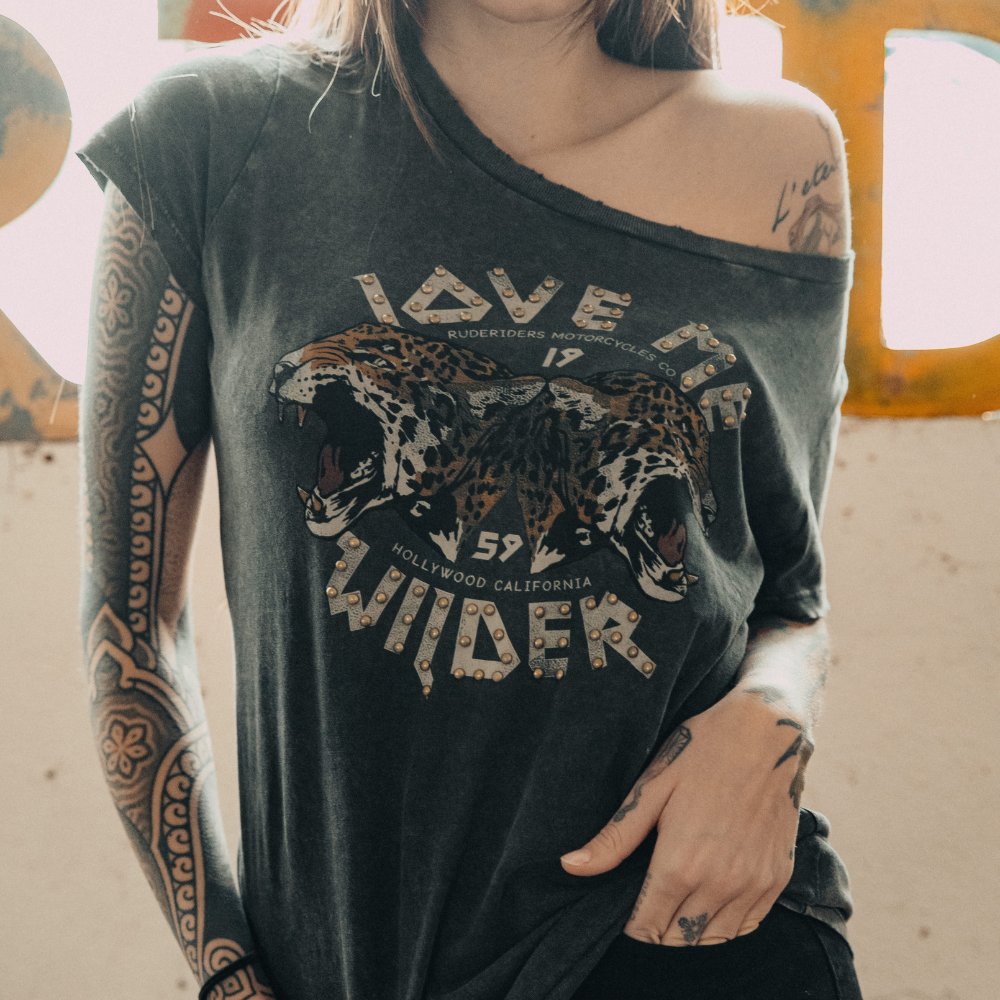 Rude Riders T-Shirt Donna Wilder Italy
