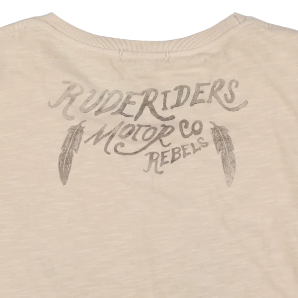 Rude Riders T-Shirt Donna Indian Limited Ed In Linea