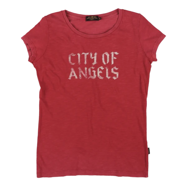 Rude Riders T-Shirt Donna City of Angels Limited Ed Nuovo