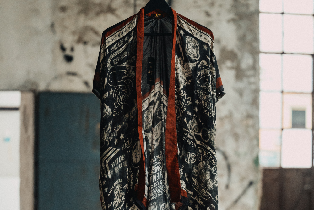 Rude Riders Kimono Rude Roots In Vendita
