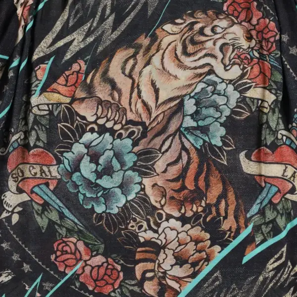 Rude Riders Shirt Donna Tiger I Più Venduti